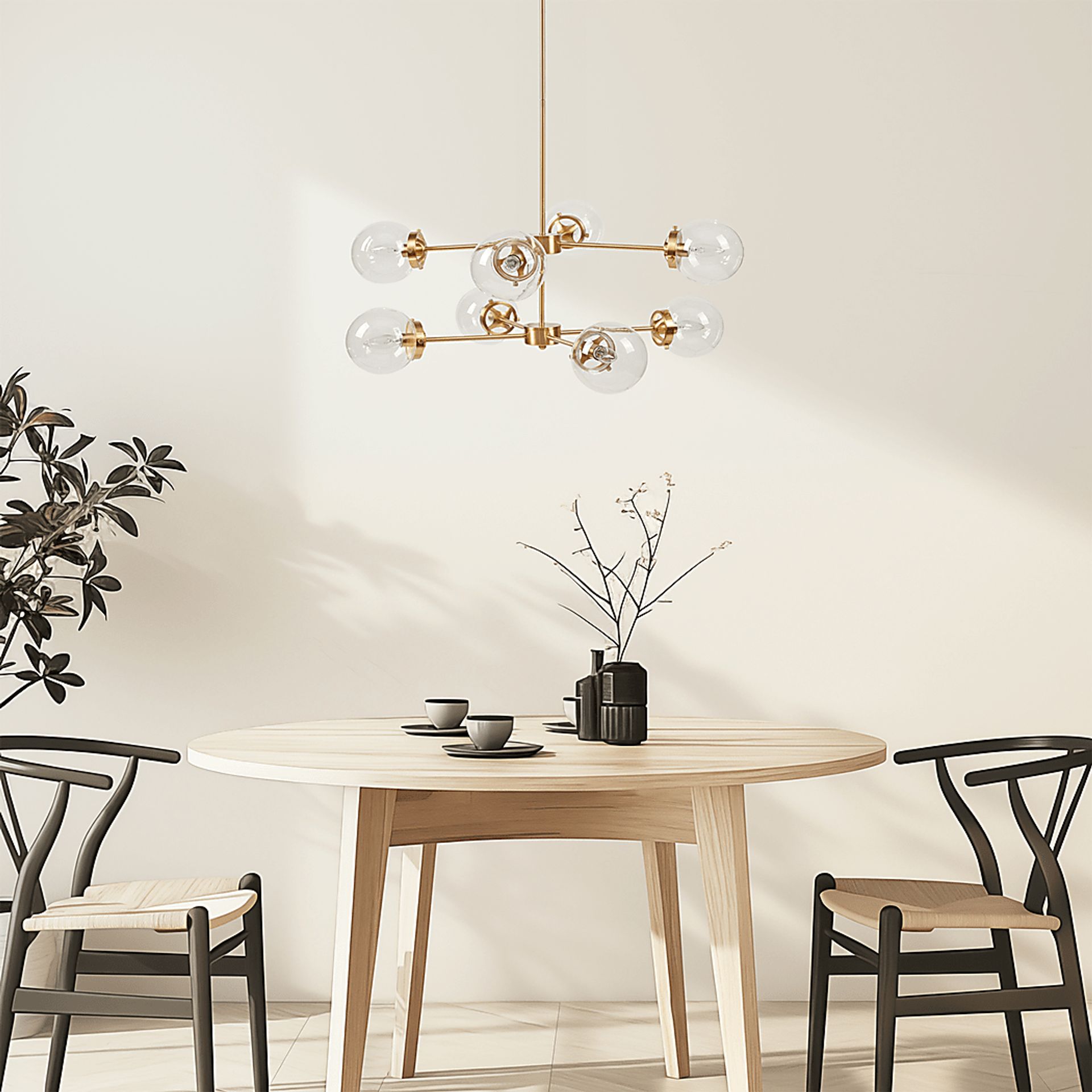 Ensign Place Gold Chandelier - Image 11