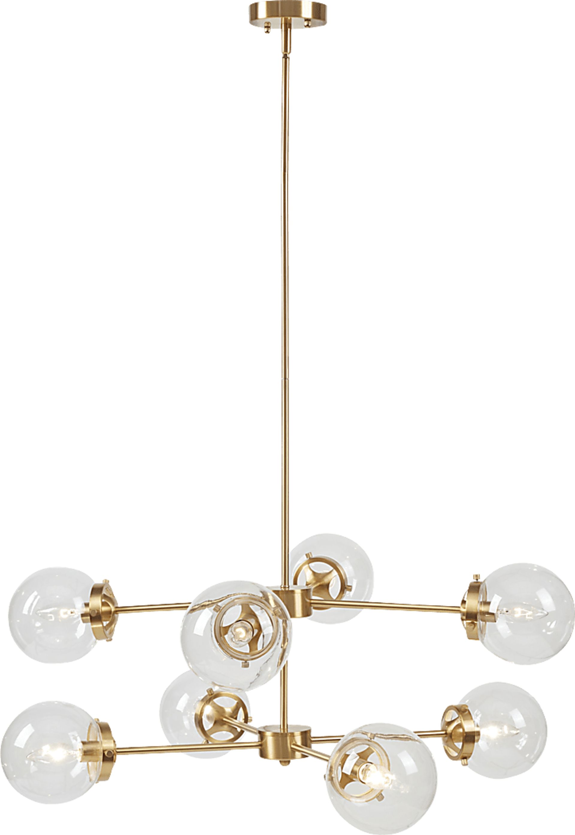 Ensign Place Gold Chandelier - Image 3