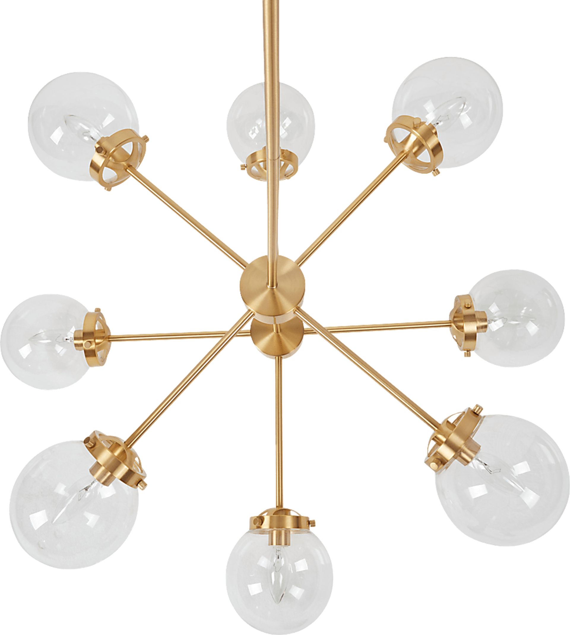 Ensign Place Gold Chandelier - Image 4