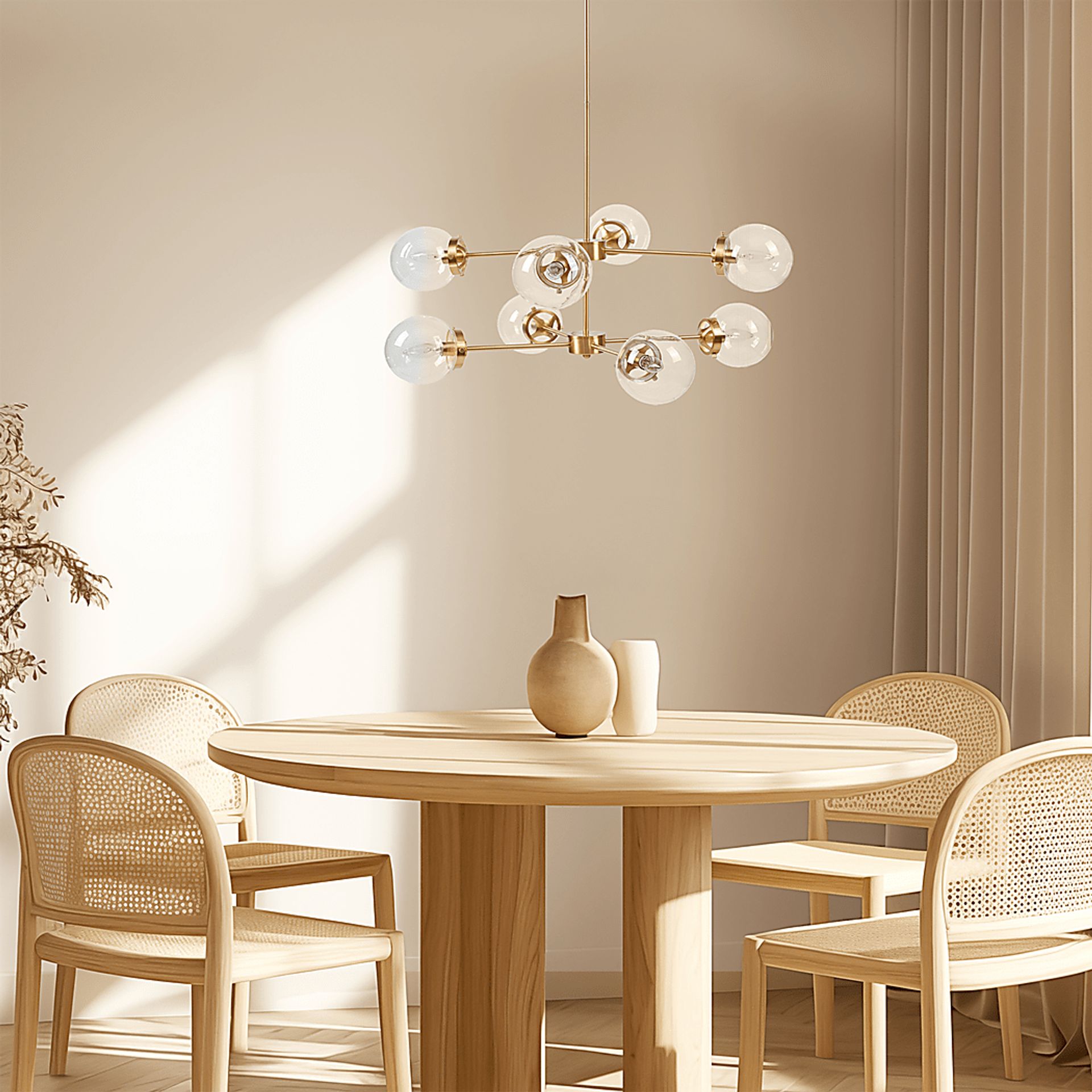 Ensign Place Gold Chandelier - Image 10