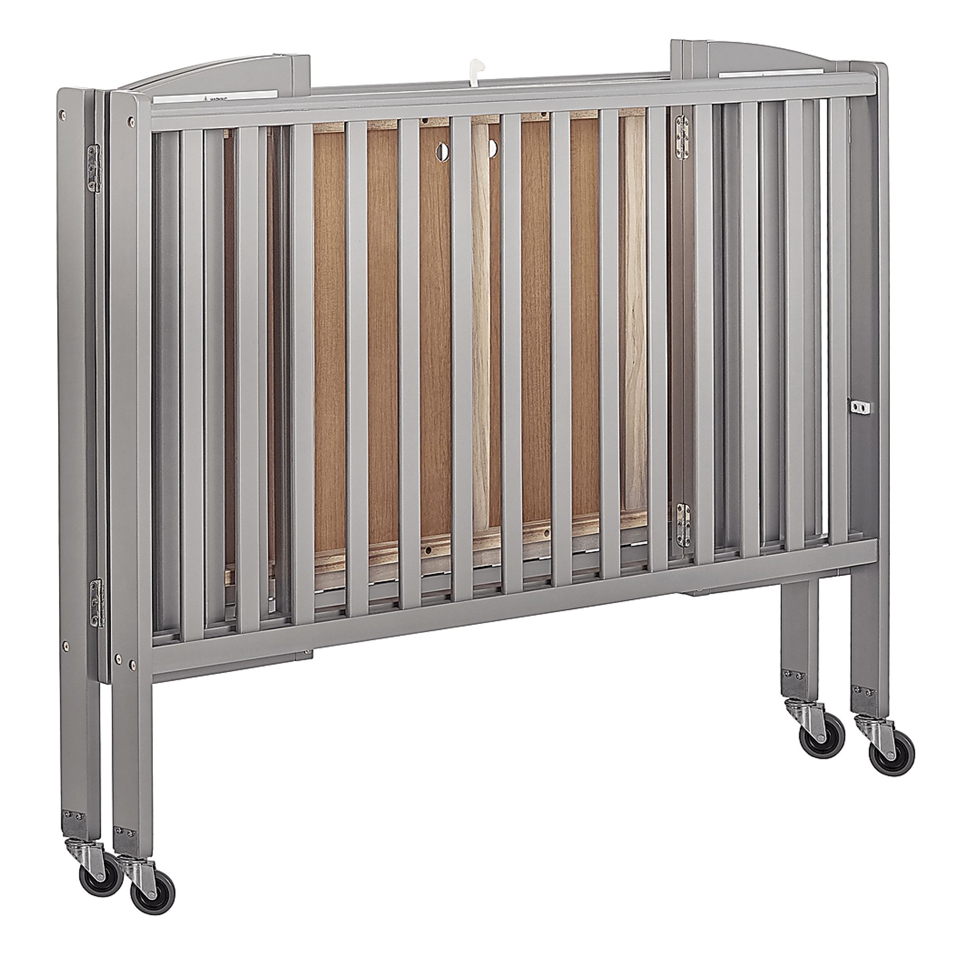 Ensly Gray Full Folding Crib - Image 4