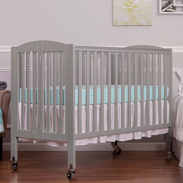 Ensly Gray Full Folding Crib - Thumbnail - Image 6