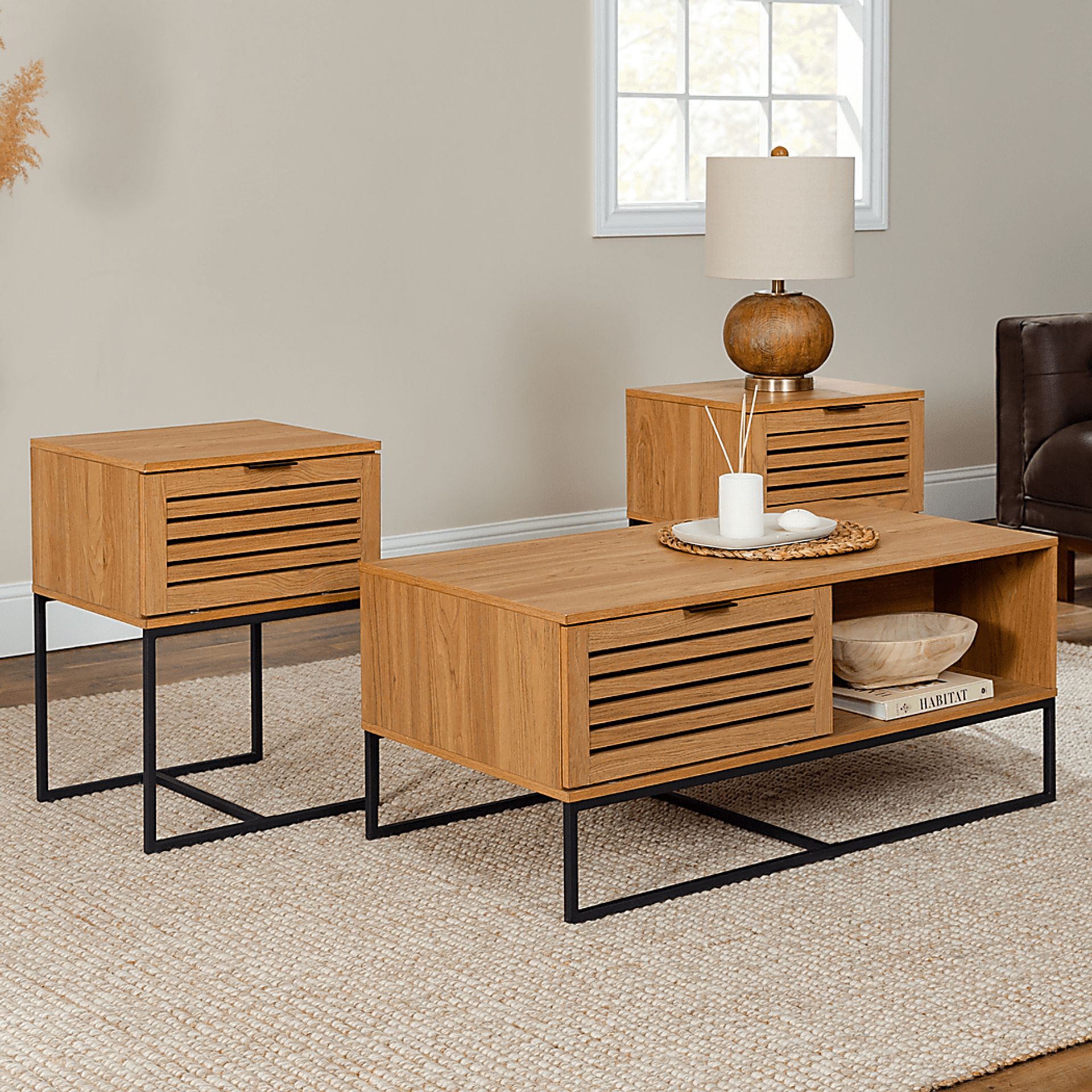 Ensone Brown 3-Piece Occasional Set - Image 4
