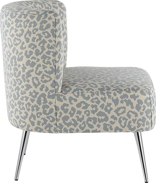 Entelman Blue Accent Chair - Thumbnail - Image 3