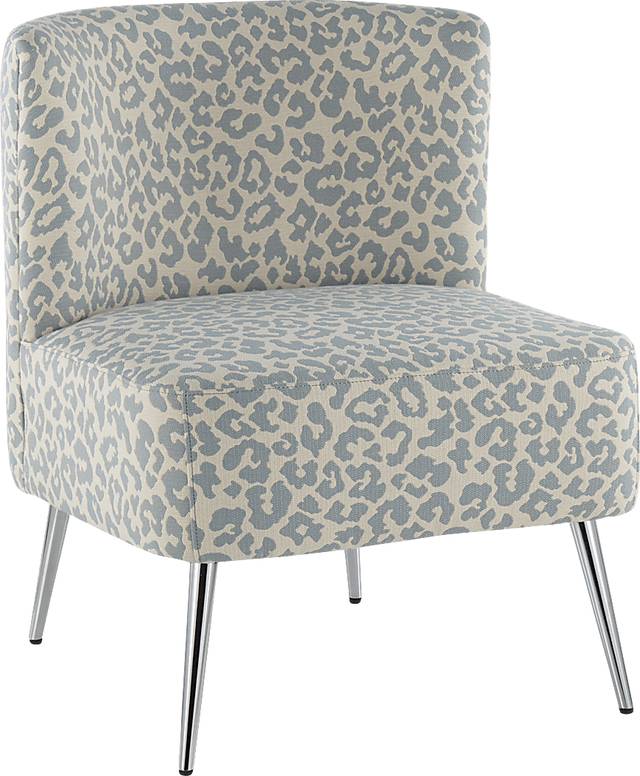 Entelman Blue Accent Chair - Thumbnail - Image 1