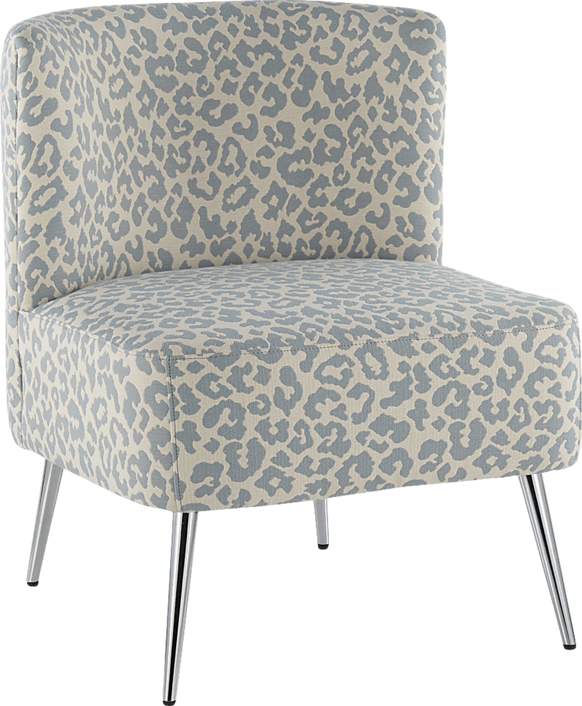 Entelman Blue Accent Chair - Image 1