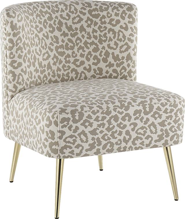 Entelman Tan Accent Chair - Thumbnail - Image 1