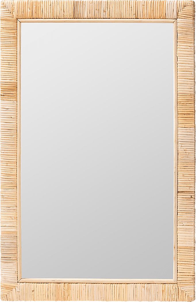 Enterline Brown Rectangle Mirror