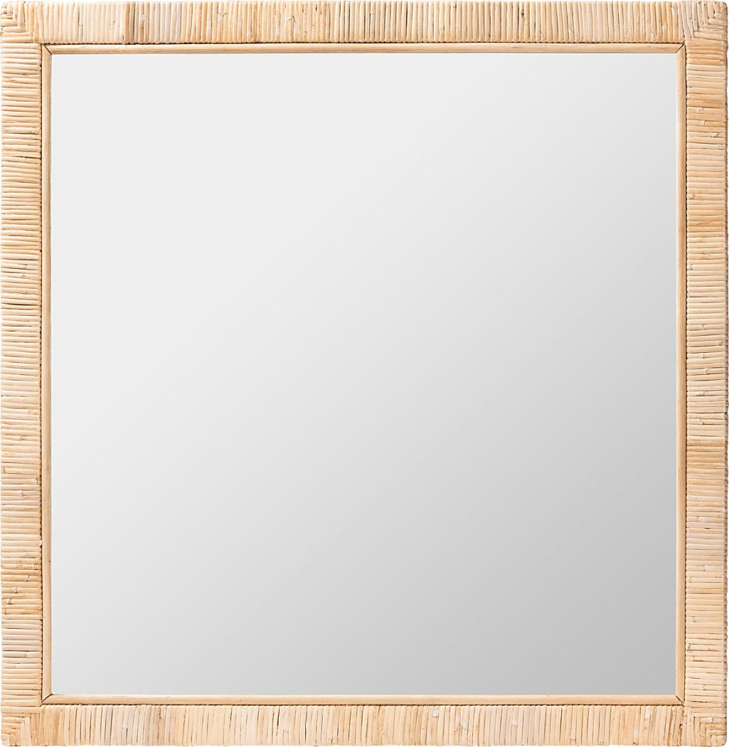Enterline Brown Square Mirror
