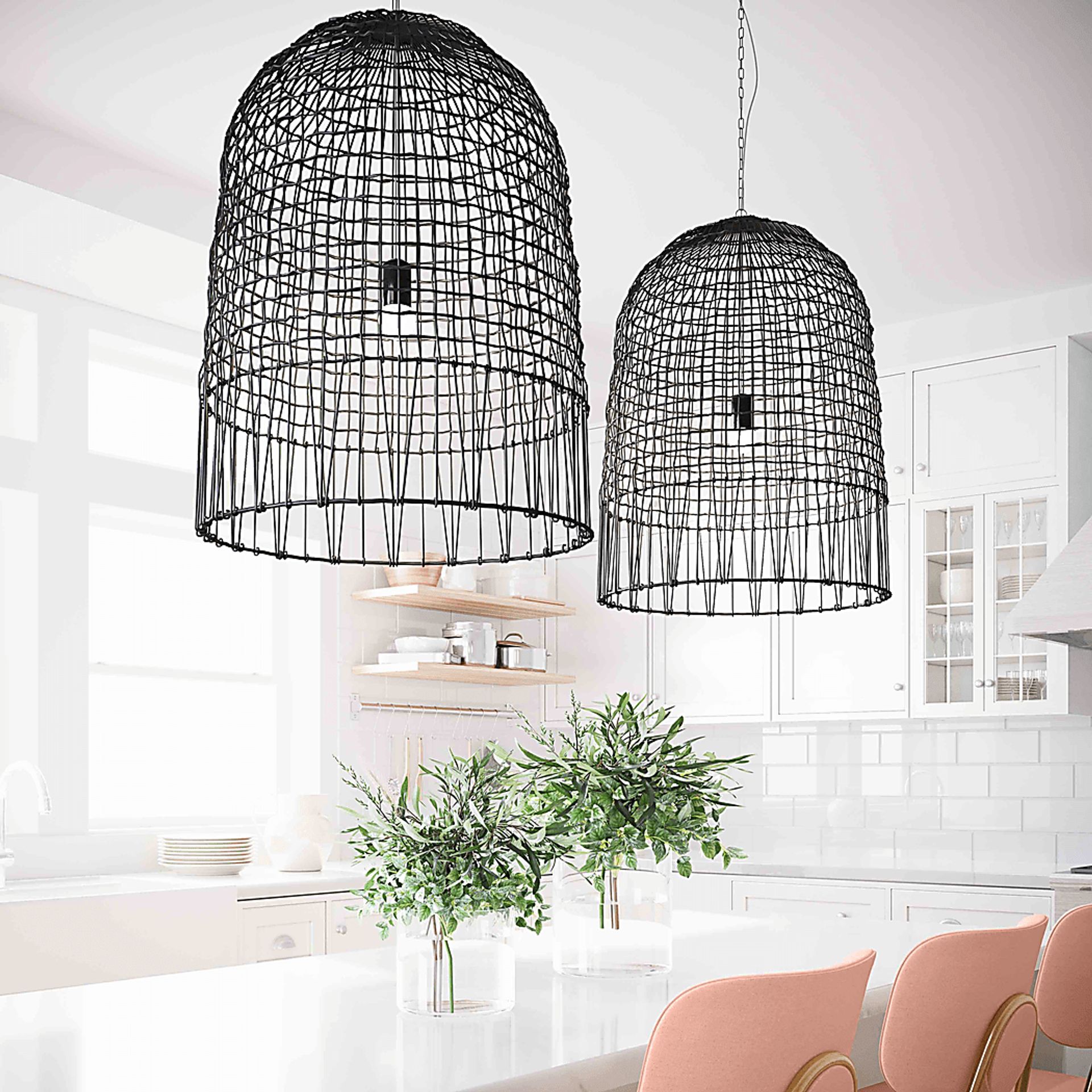 Entie Black Pendant - Image 5
