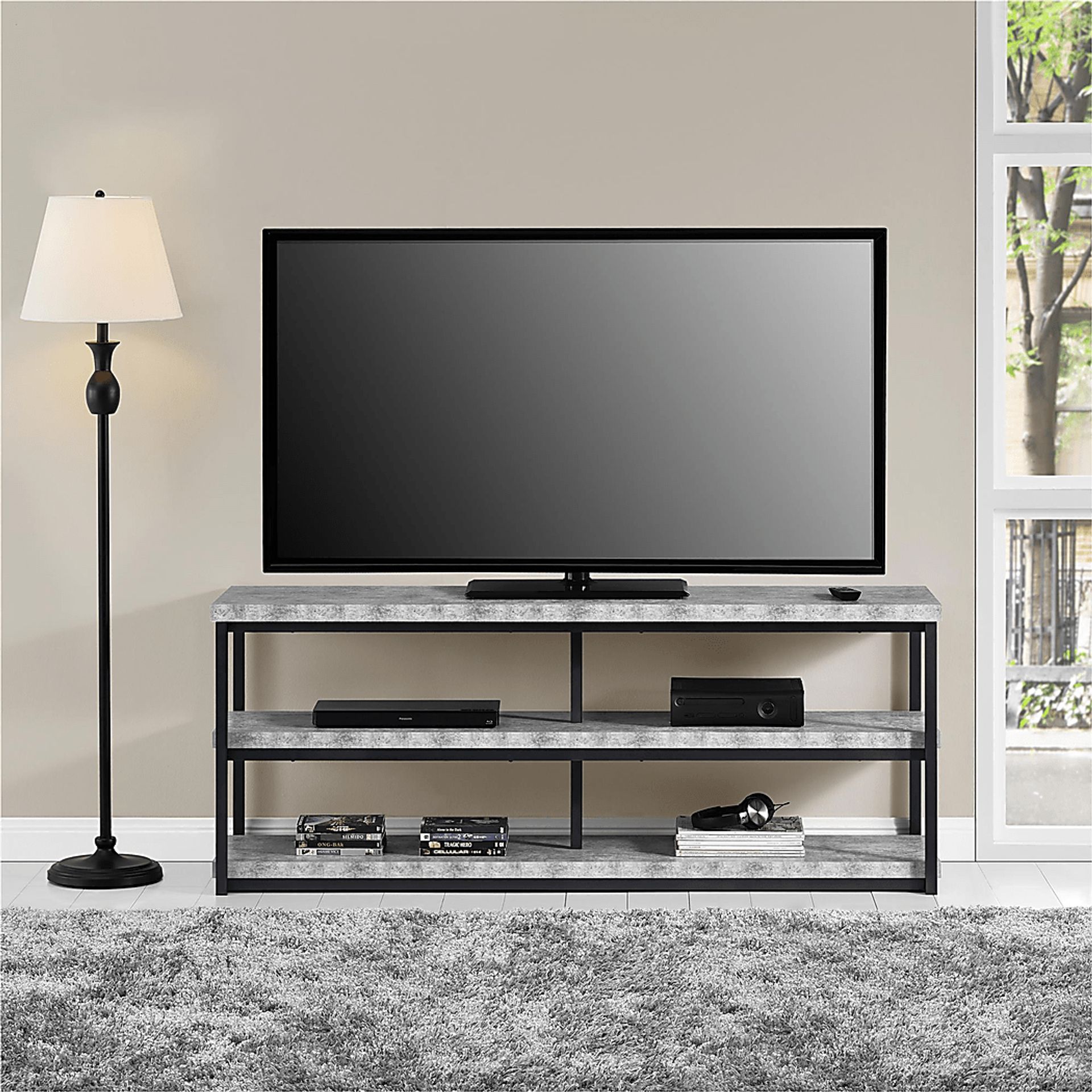Entiel Gray 63 in. Console - Image 6