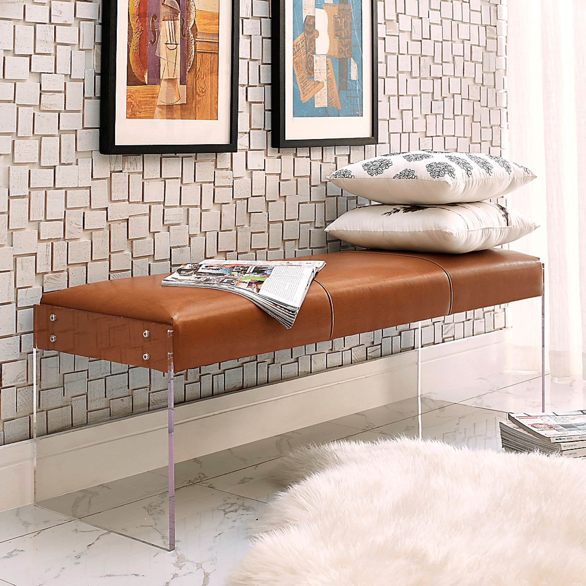 Envy Brown Bench - Image 2