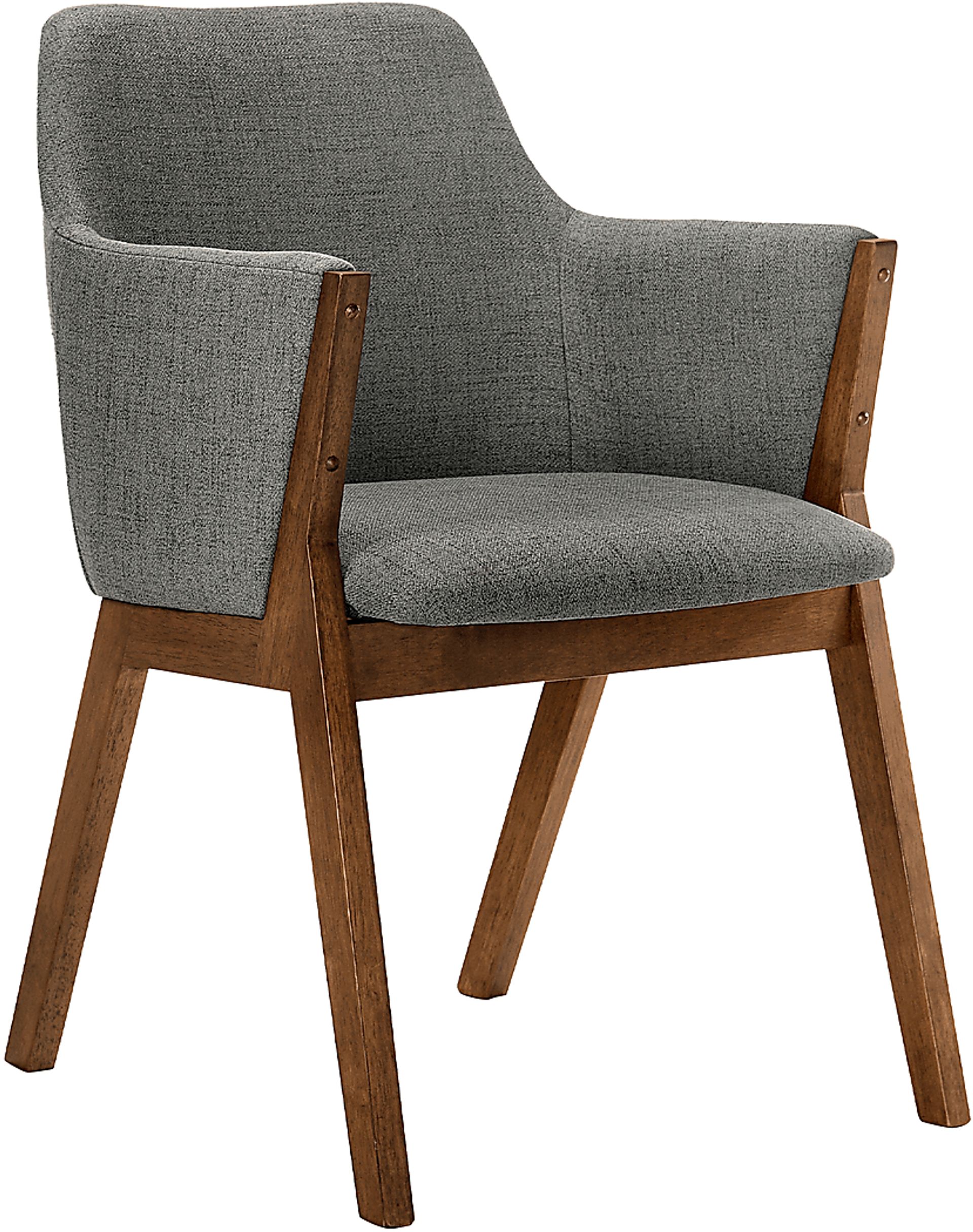 Enzaran Charcoal Dining Chairs, Set of 2 - Image 2