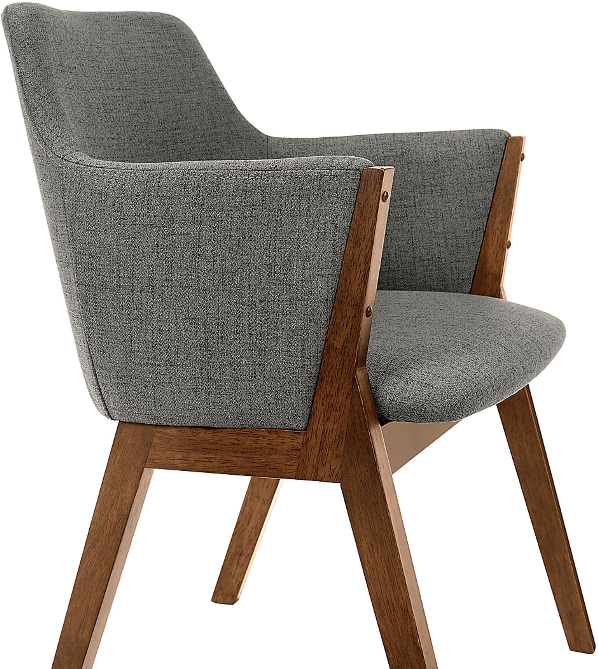 Enzaran Charcoal Dining Chairs, Set of 2 - Image 5