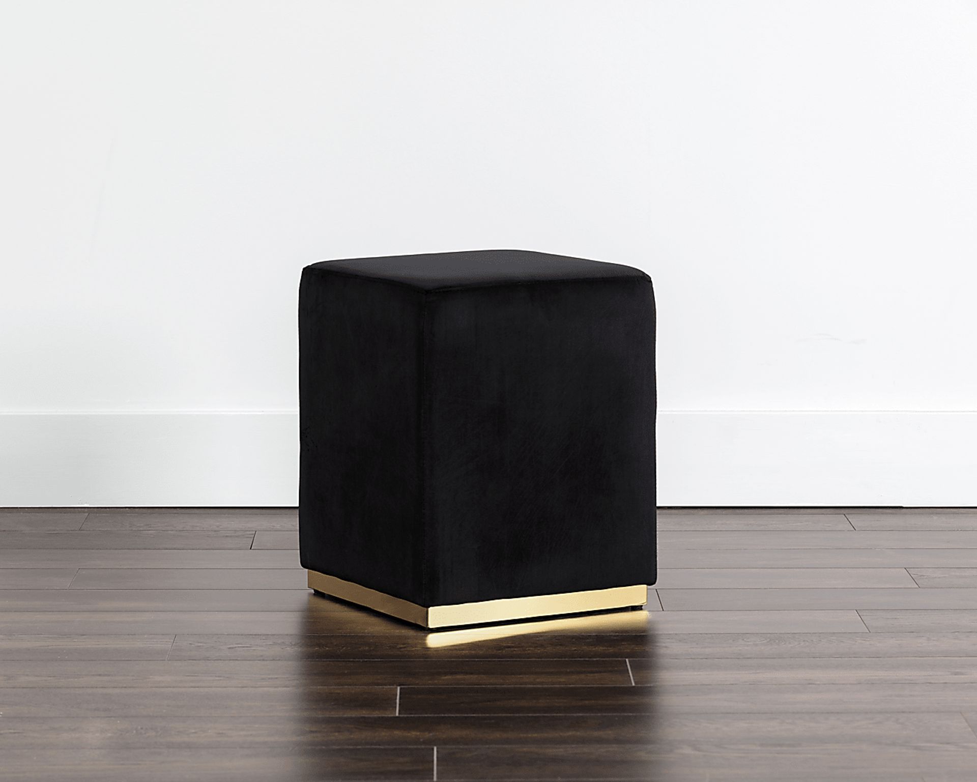 Enze Black Ottoman - Image 3