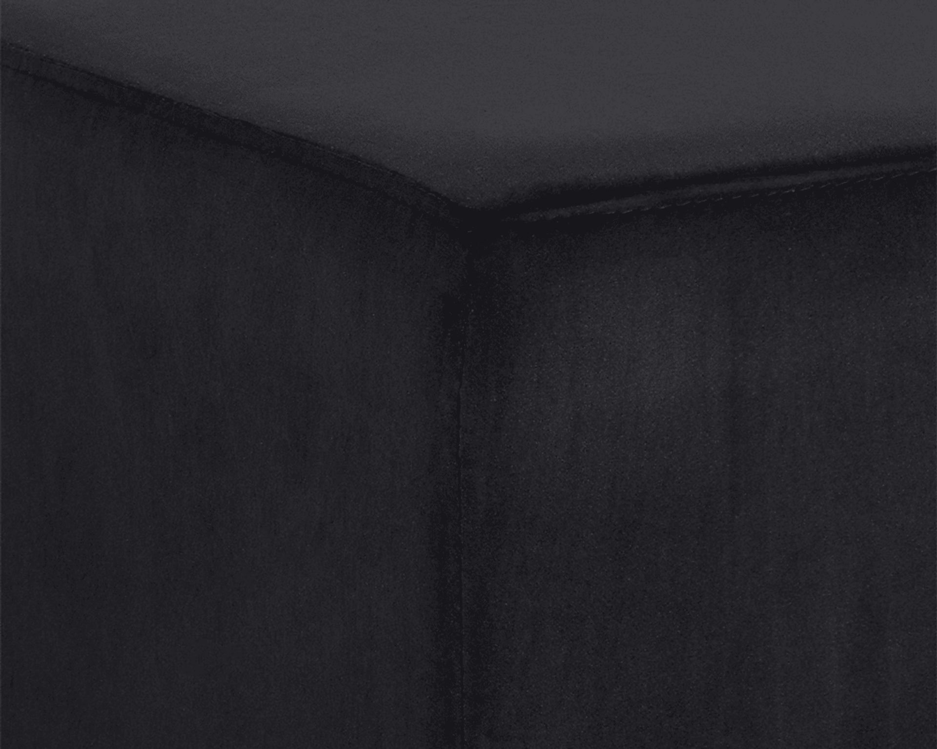 Enze Black Ottoman - Image 4