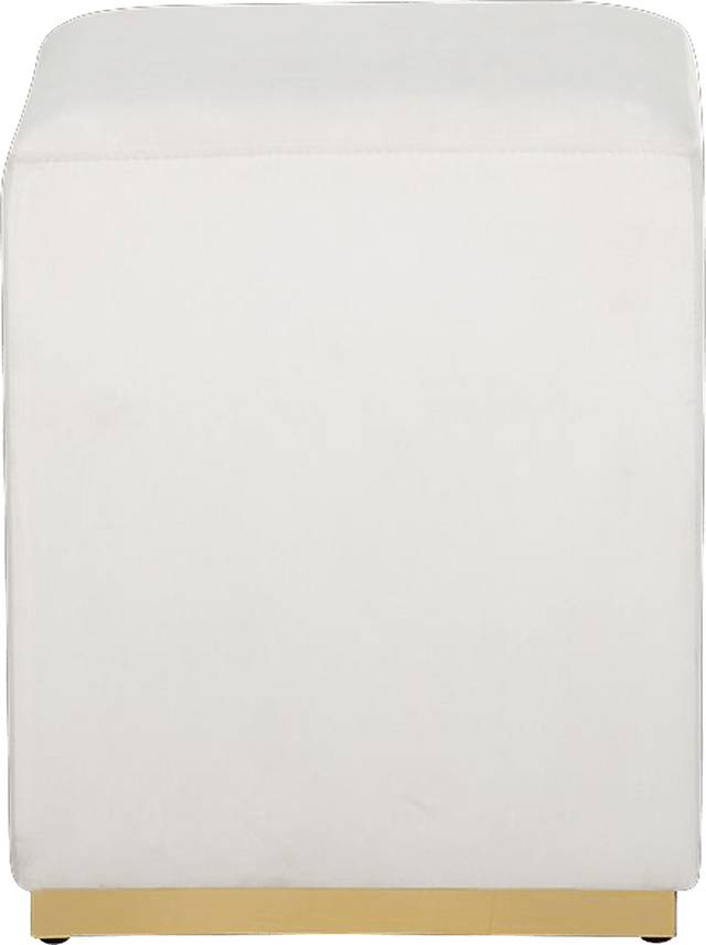 Enze Cream Ottoman - Thumbnail - Image 2