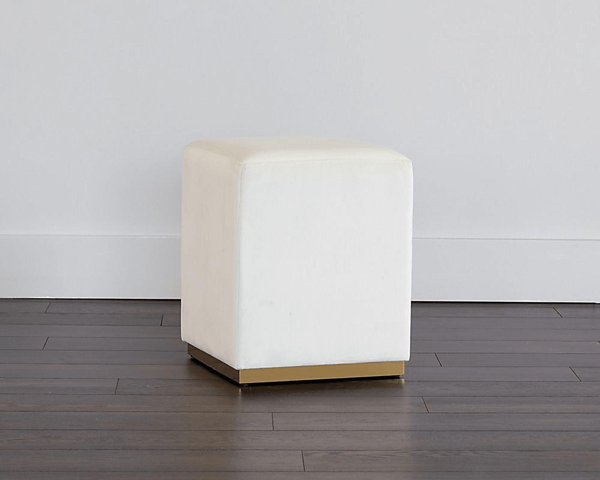 Enze Cream Ottoman - Image 3