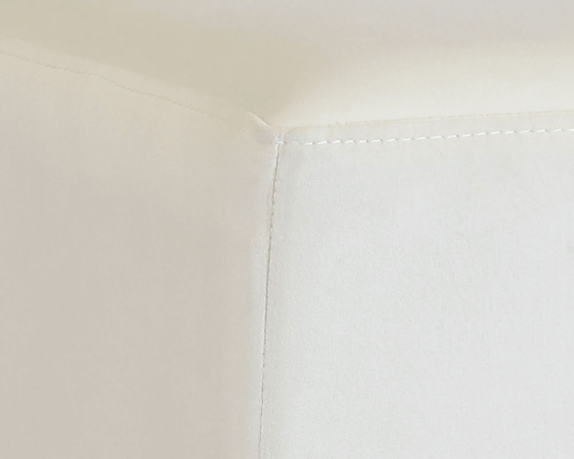 Enze Cream Ottoman - Image 4