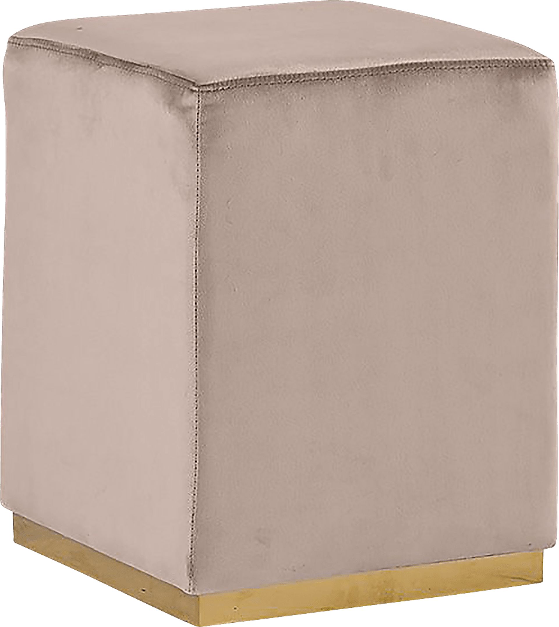 Enze Pink Ottoman - Image 1
