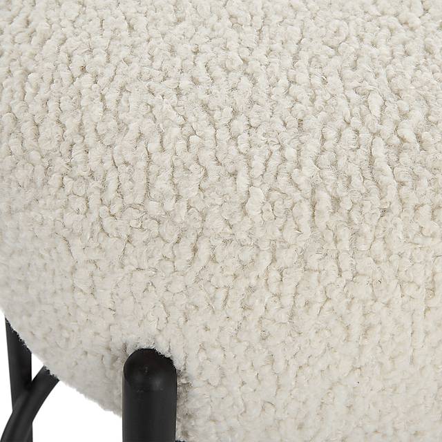 Enzian White Counter Height Stool - Thumbnail - Image 5