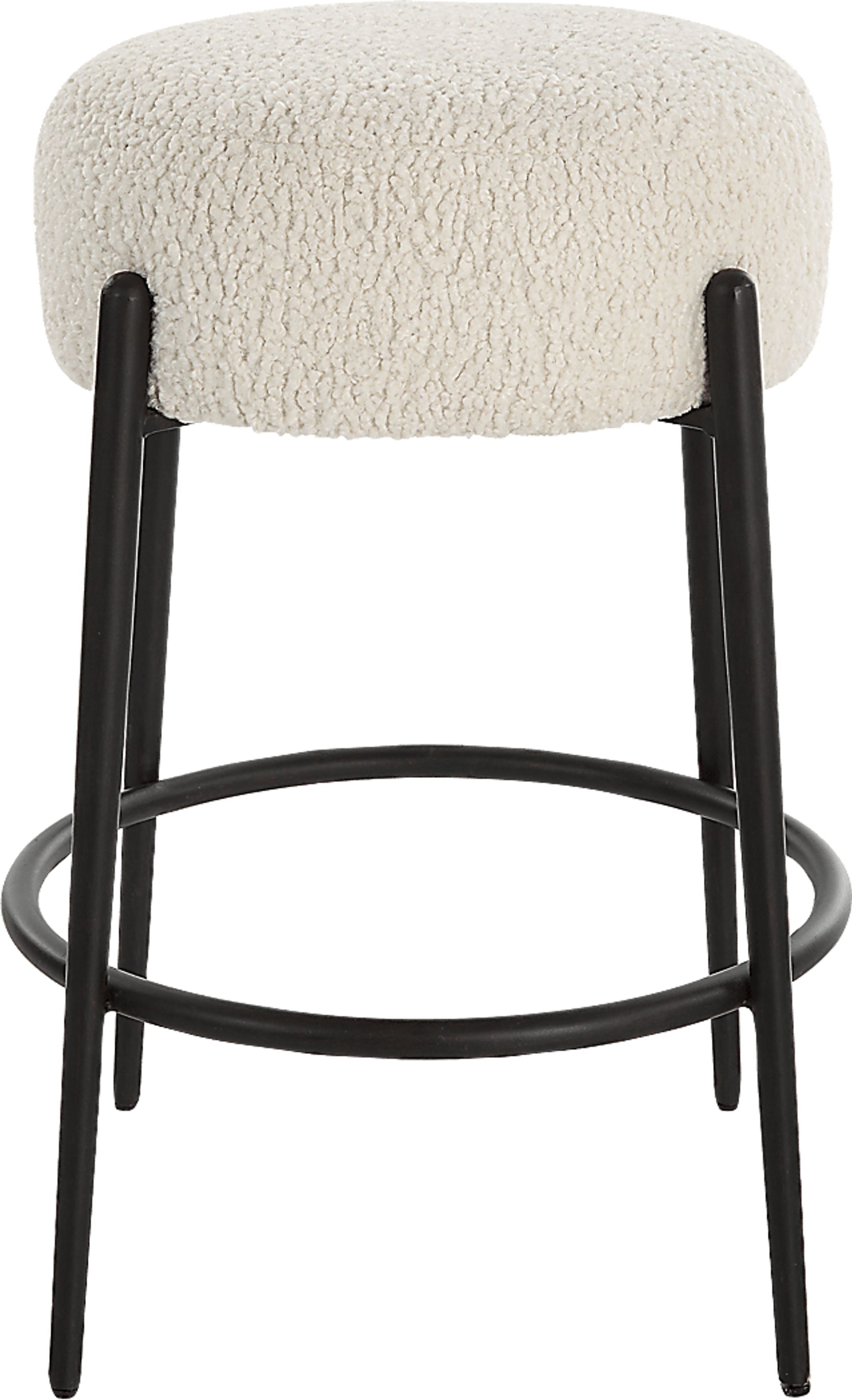 Enzian White Counter Height Stool - Image 6