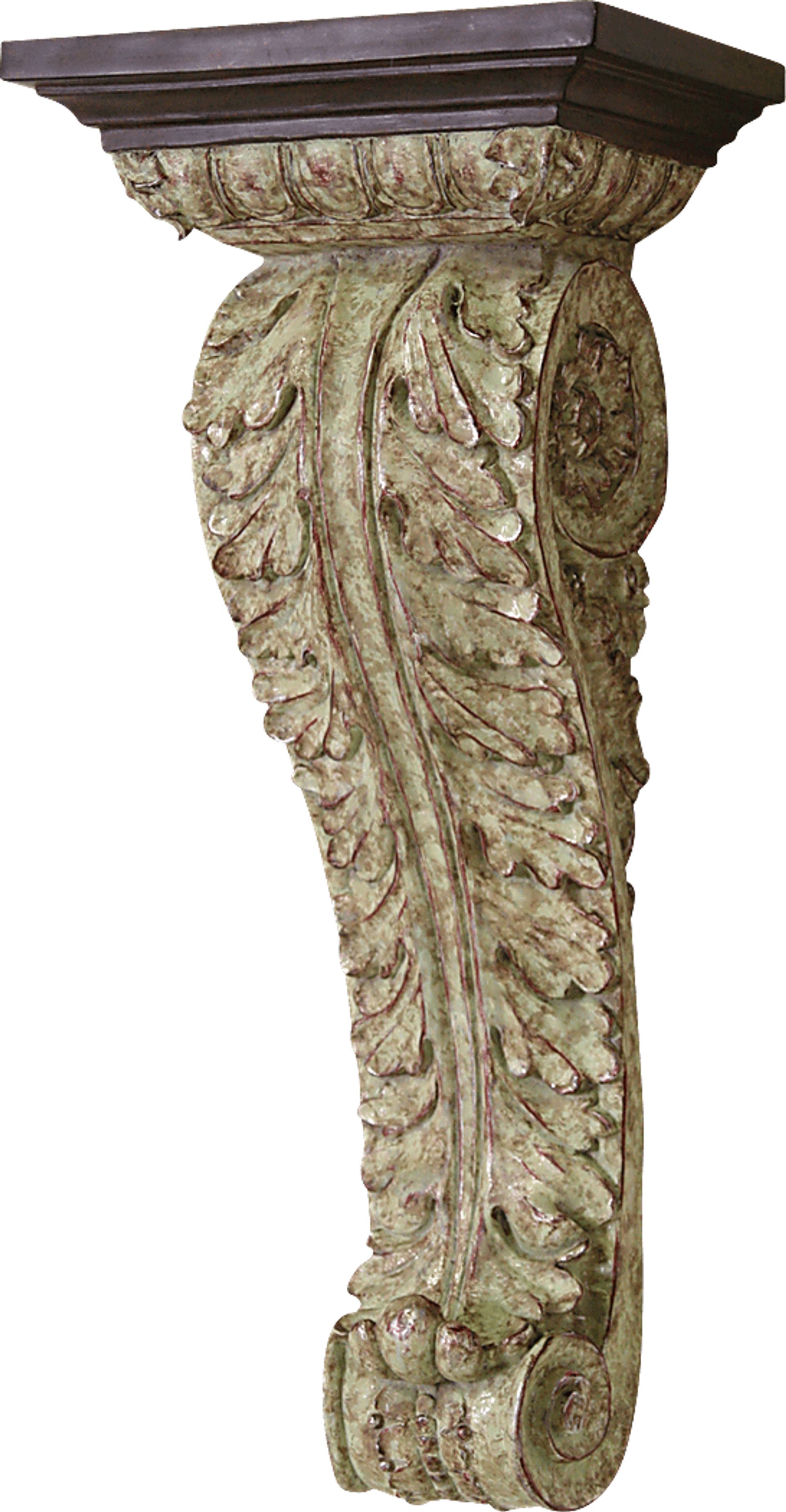 Enzio Green Wall Sculpture - Image 1