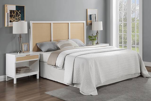 Enzoo Tan King Headboard - Thumbnail - Image 2