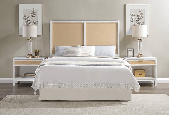 Enzoo Tan Queen Headboard - Thumbnail - Image 3