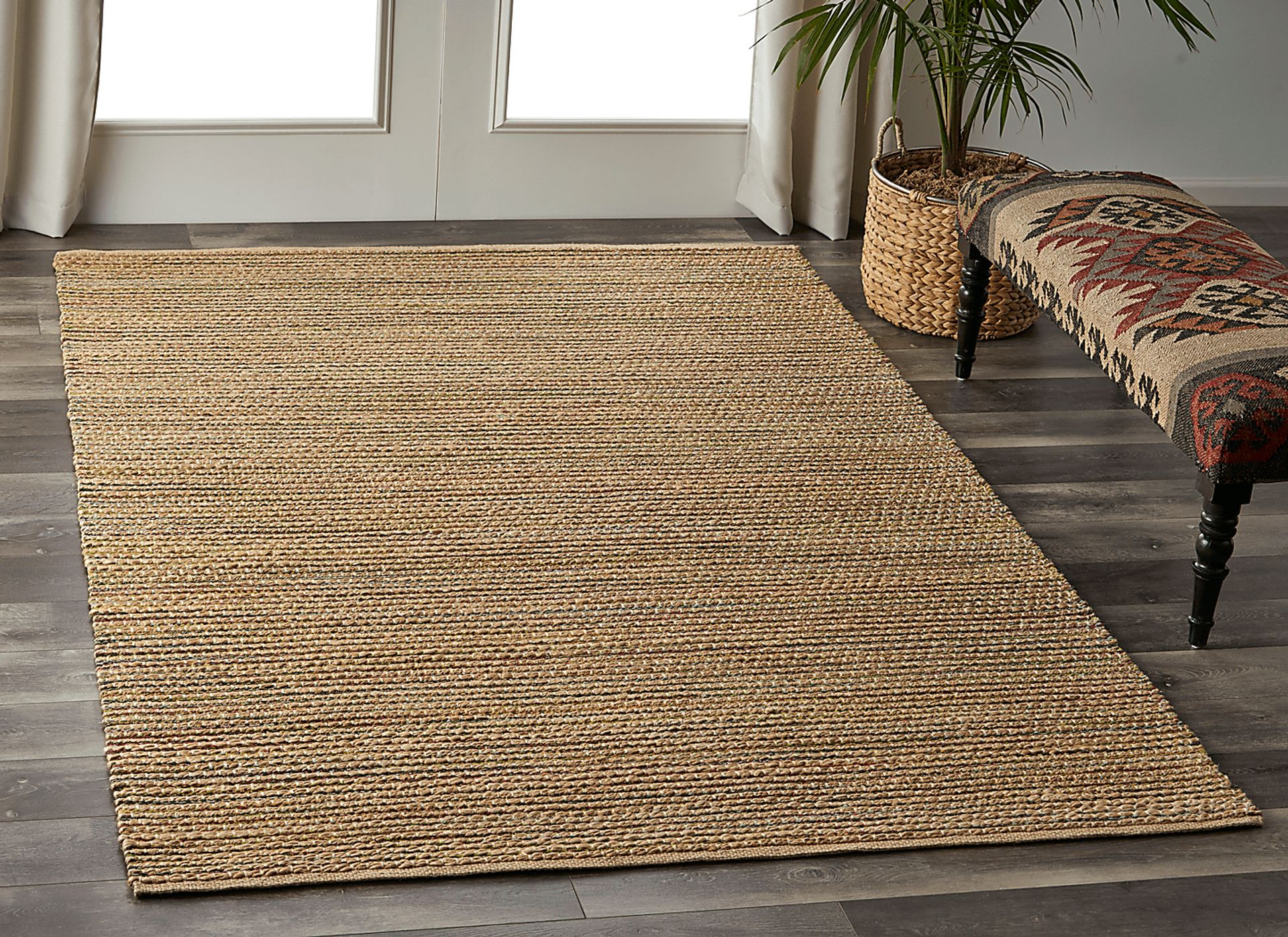 Epgami Tan/Multi 5' x 7'9 Rug - Image 2