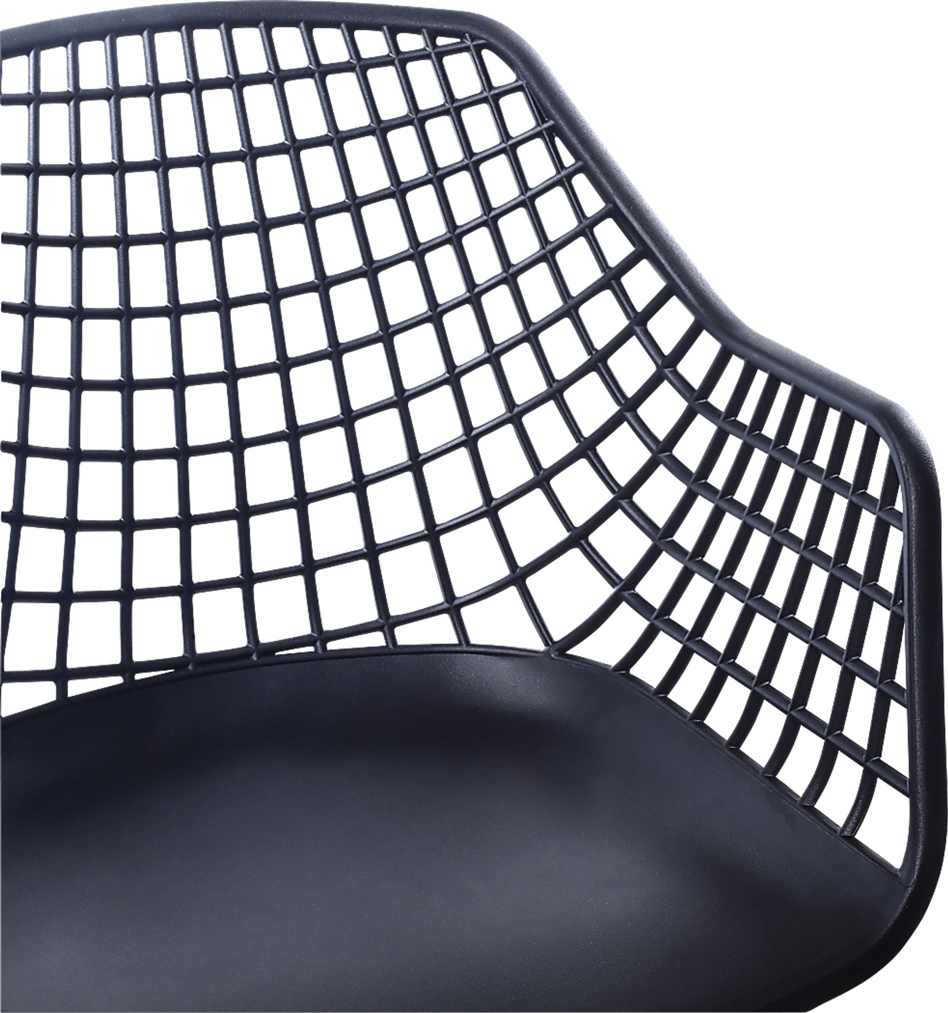 Outdoor Epperson Black Chair, Set of 2 - Image 7