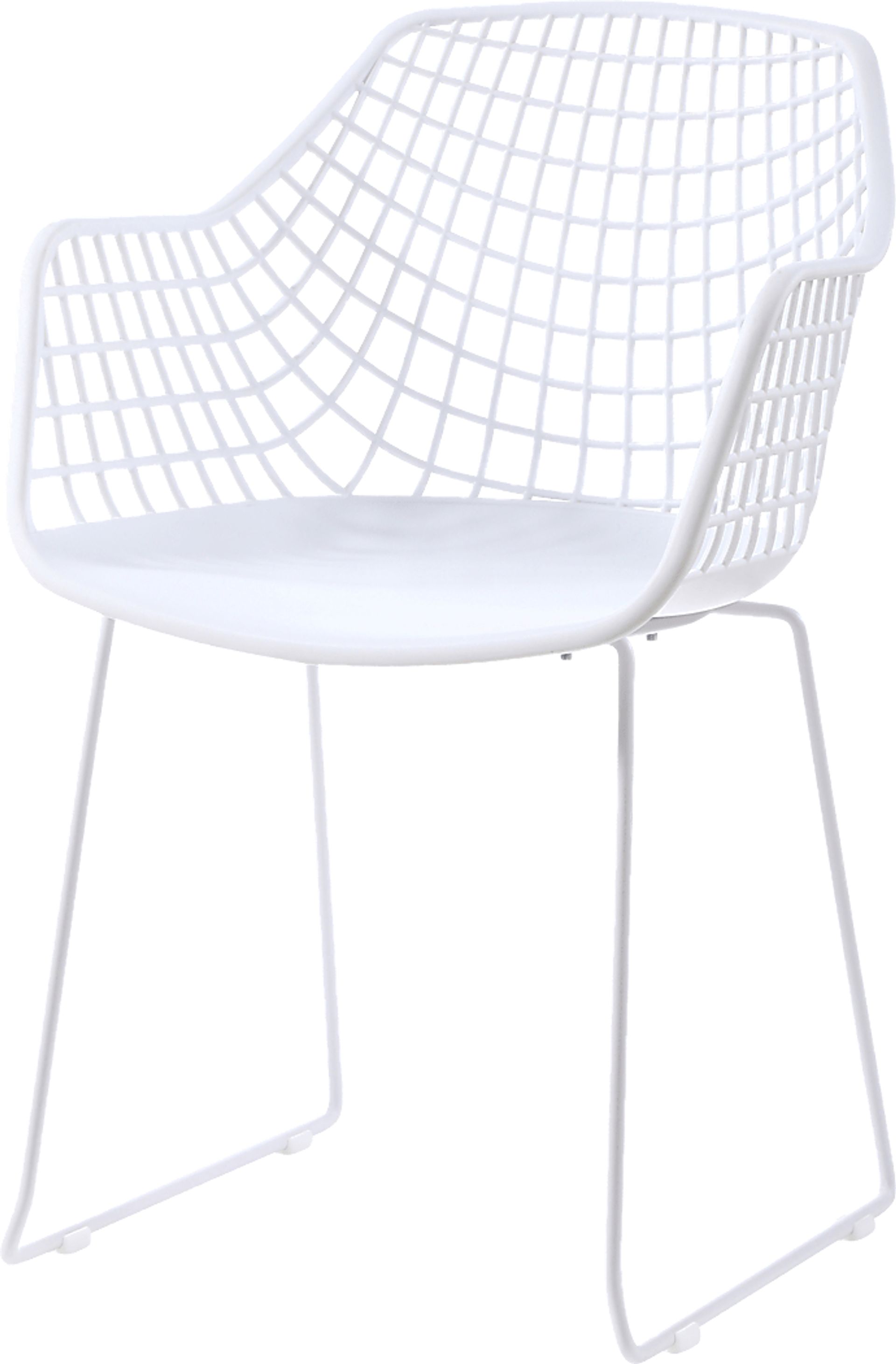 Outdoor Epperson White Chair, Set of 2 - Image 4