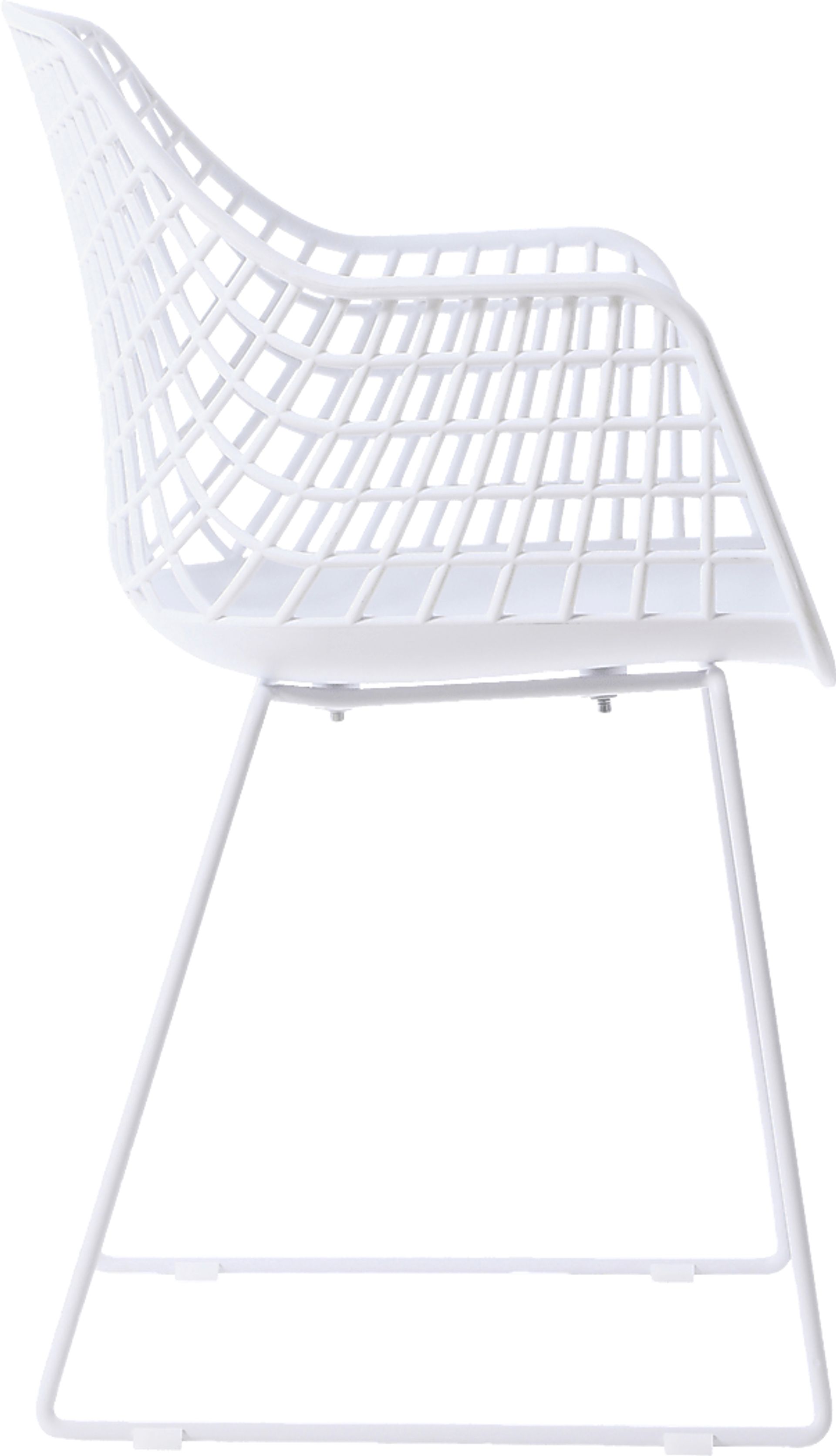 Outdoor Epperson White Chair, Set of 2 - Image 5