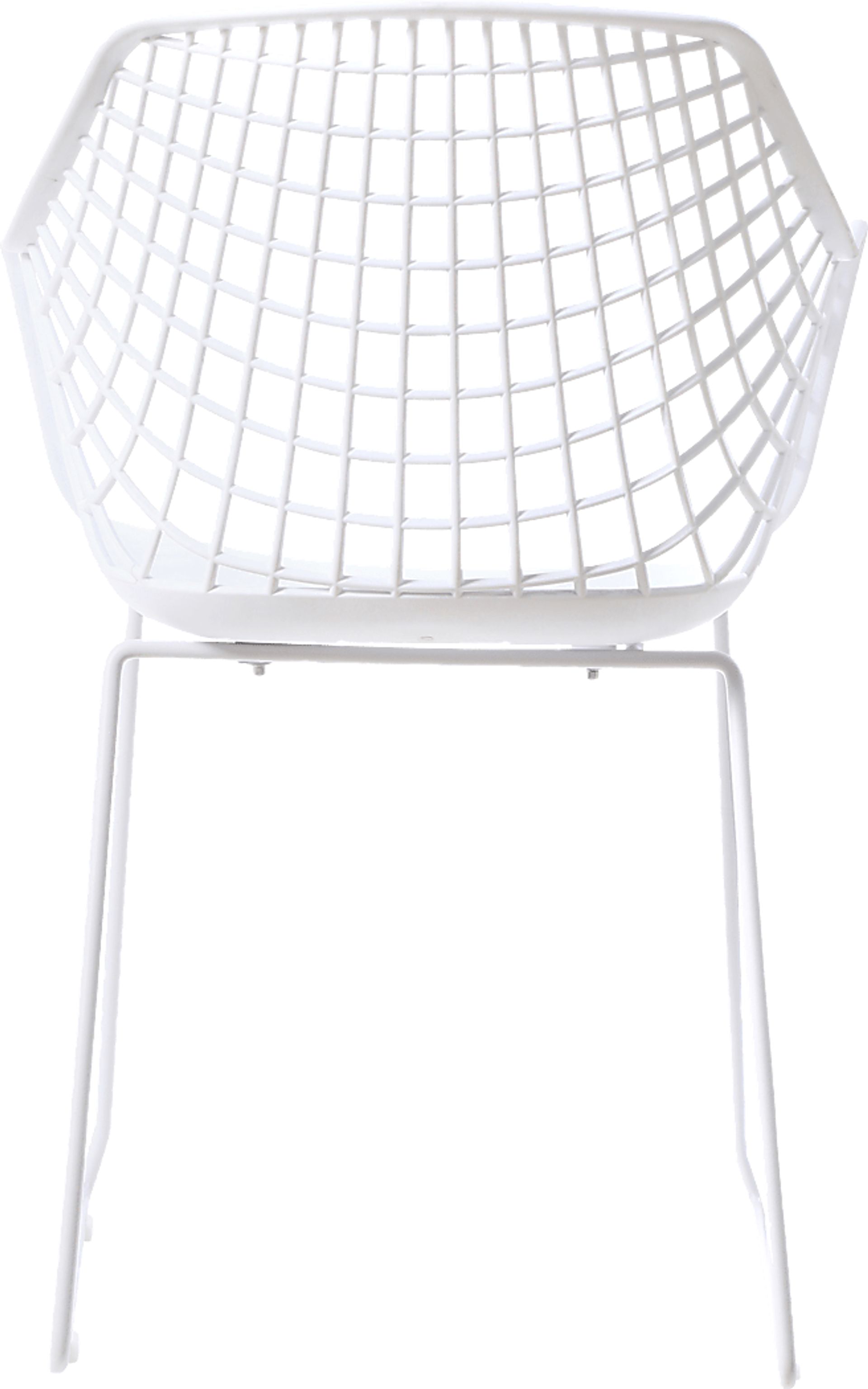 Outdoor Epperson White Chair, Set of 2 - Image 6