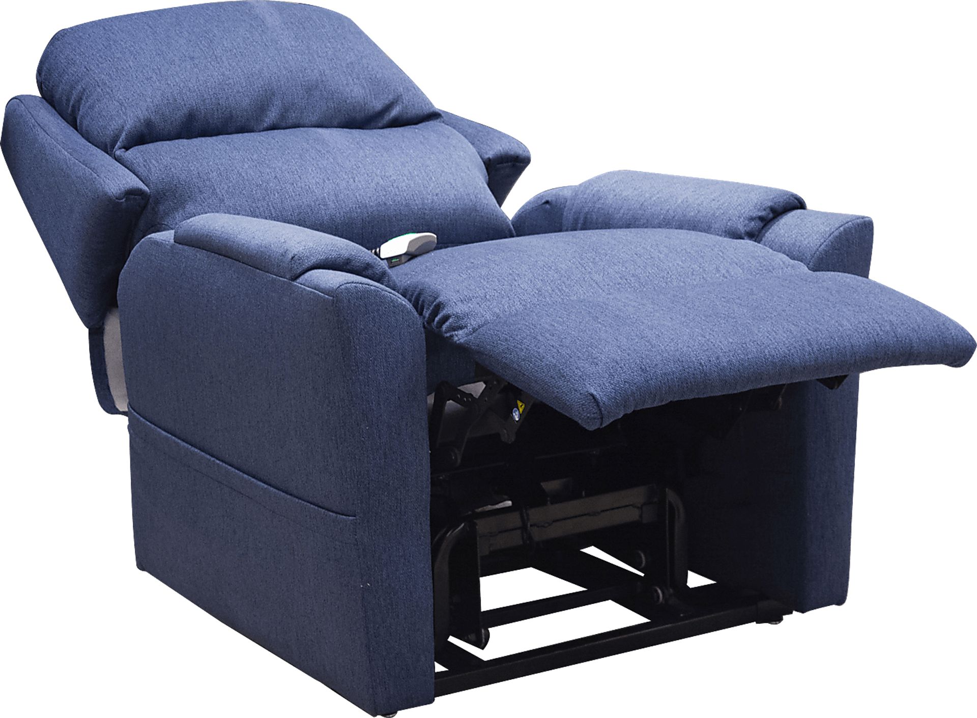 Eppingdale Blue Lift Chair Power Recliner - Image 4