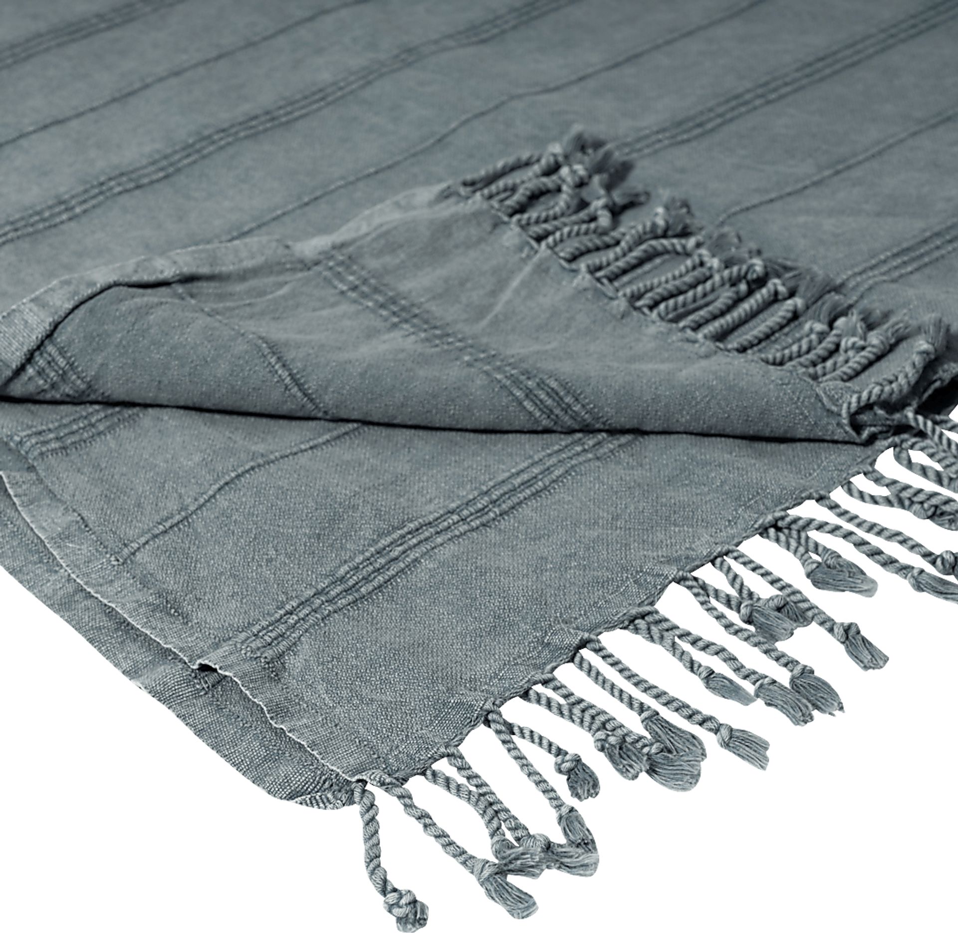 Eppond Gray Throw Blanket - Image 5