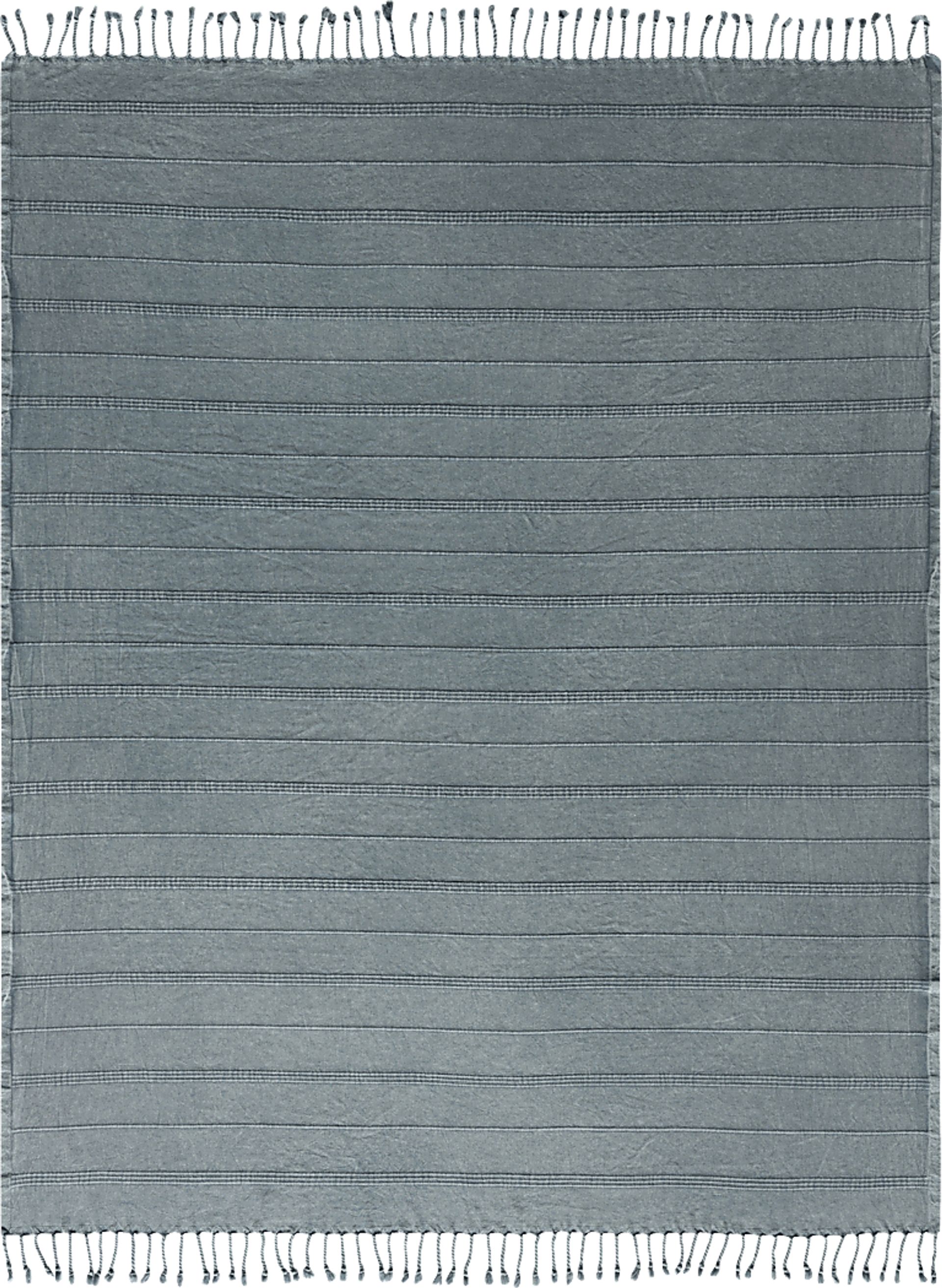Eppond Gray Throw Blanket - Image 1