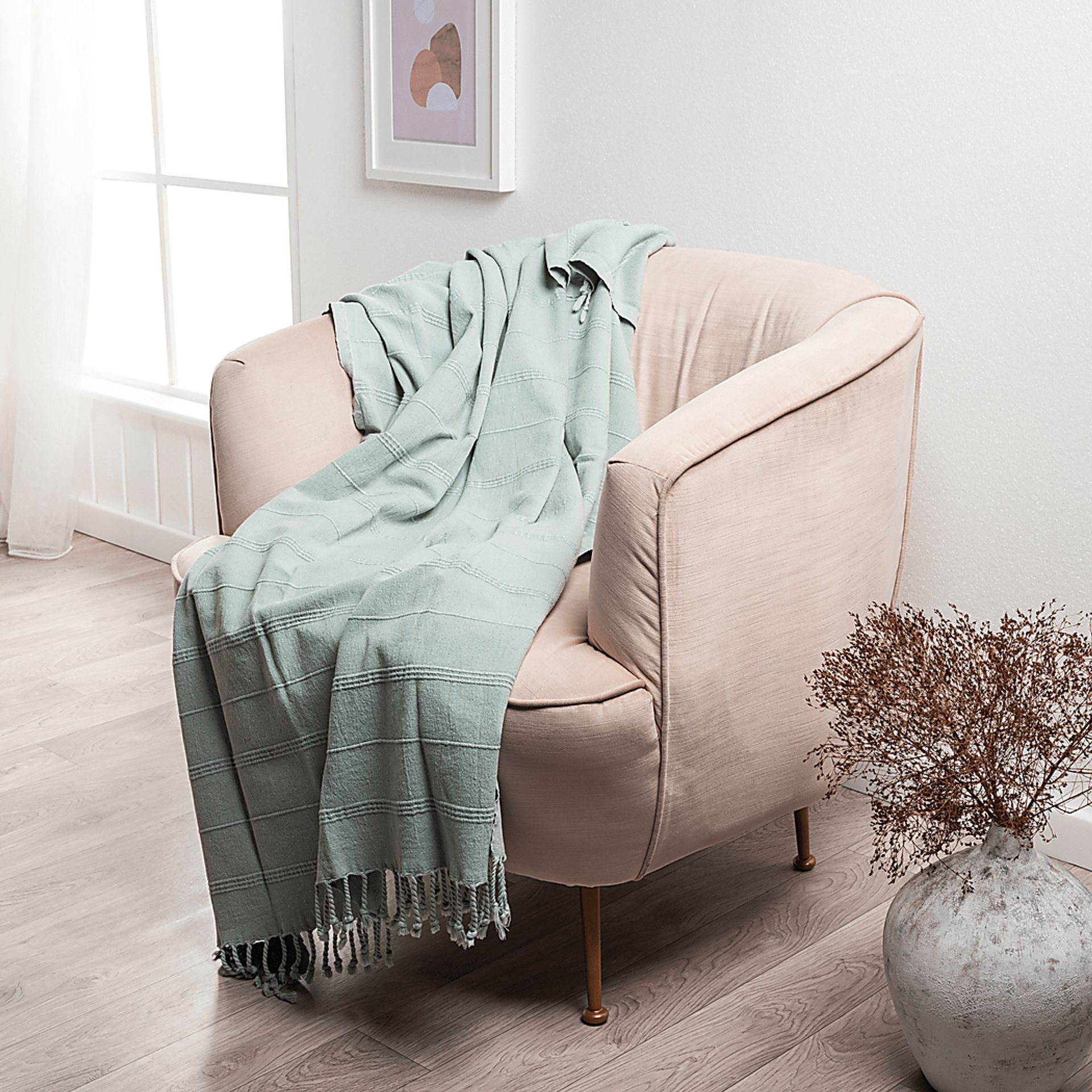Eppond Green Throw Blanket - Image 2