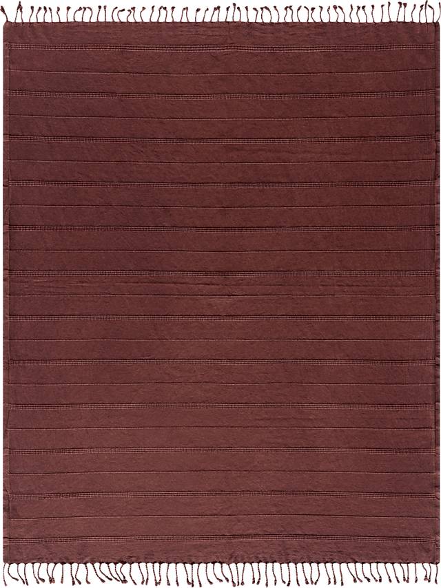 Eppond Red Throw Blanket - Thumbnail - Image 1