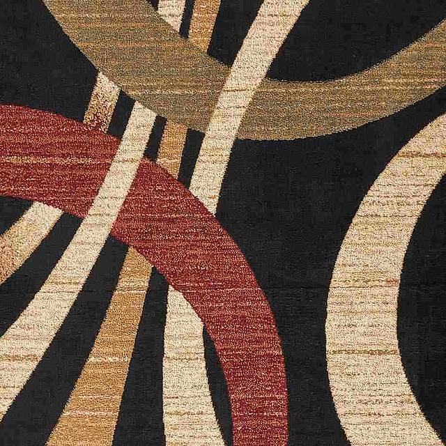 Epterel Black 5'2 x 7'2 Rug - Thumbnail - Image 3