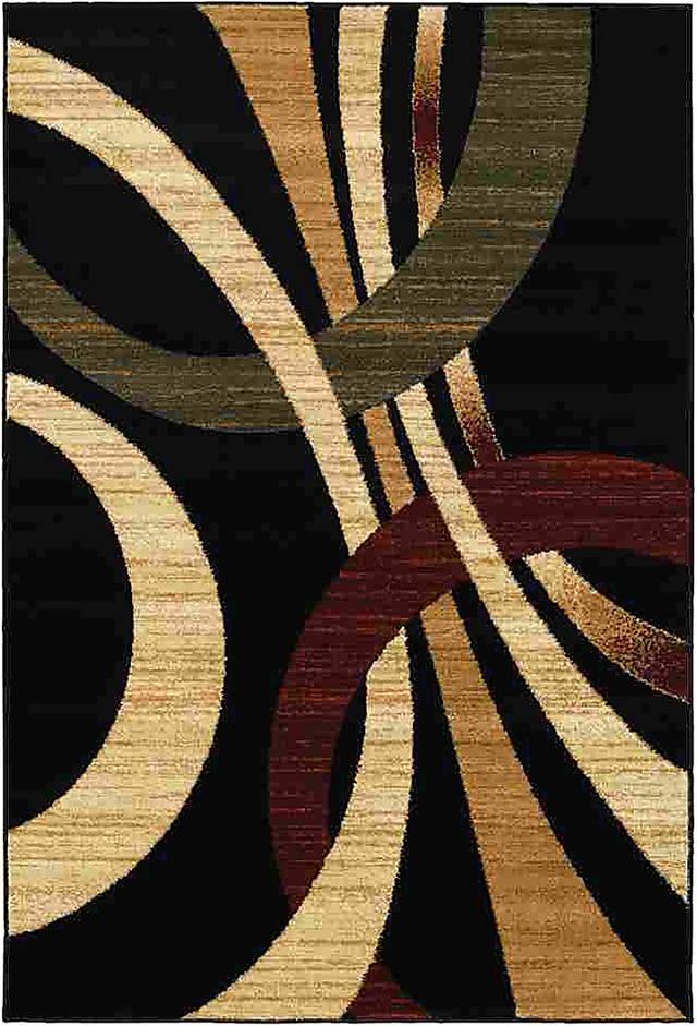 Epterel Black 5'2 x 7'2 Rug - Thumbnail - Image 1