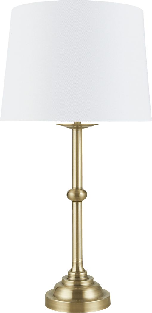 Epworth Land Brass Lamp