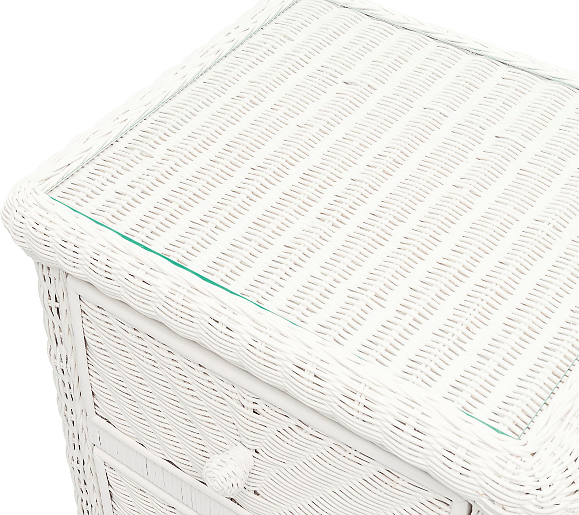 Erasto White Nightstand - Image 9