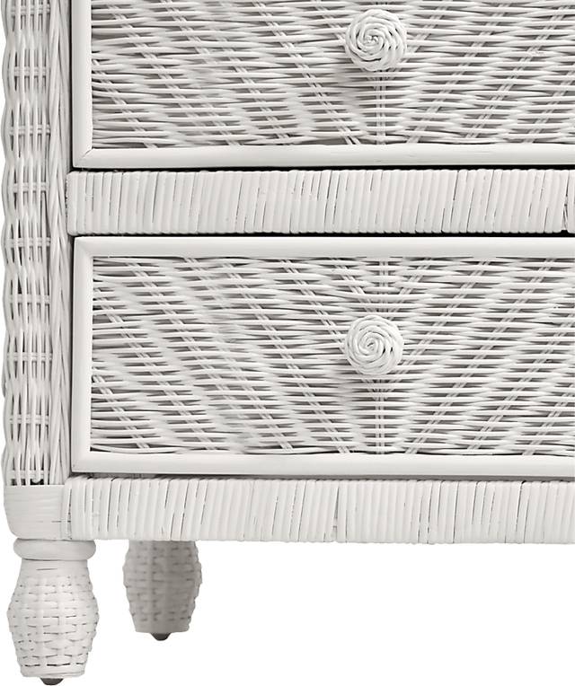 Erasto White Nightstand - Thumbnail - Image 3