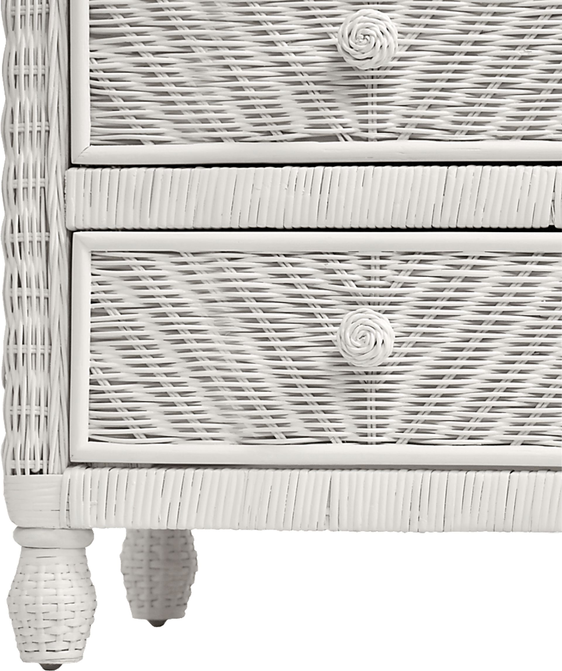 Erasto White Nightstand - Image 3