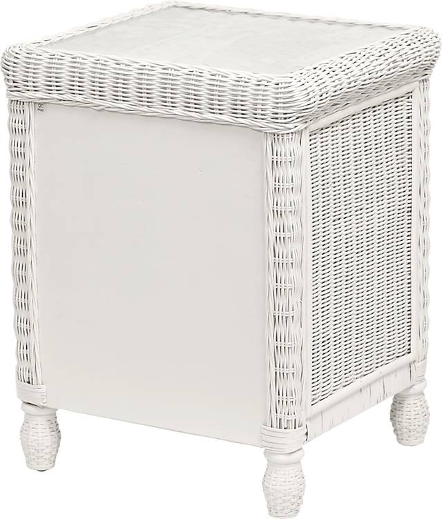Erasto White Nightstand - Thumbnail - Image 5