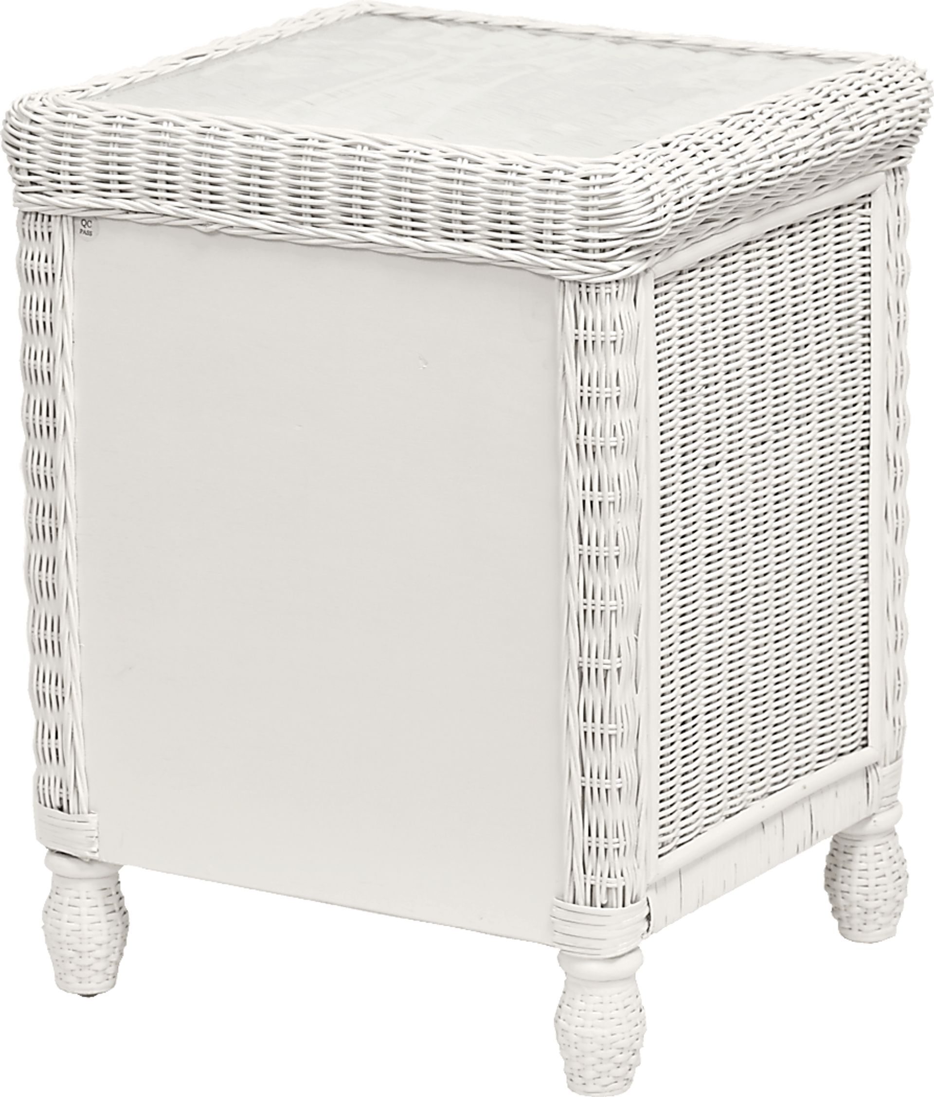 Erasto White Nightstand - Image 5