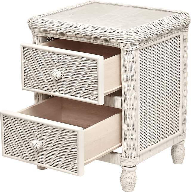 Erasto White Nightstand - Thumbnail - Image 6
