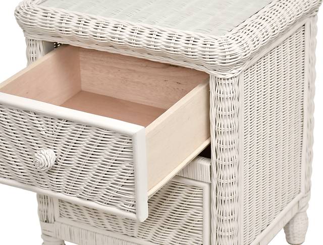 Erasto White Nightstand - Thumbnail - Image 7