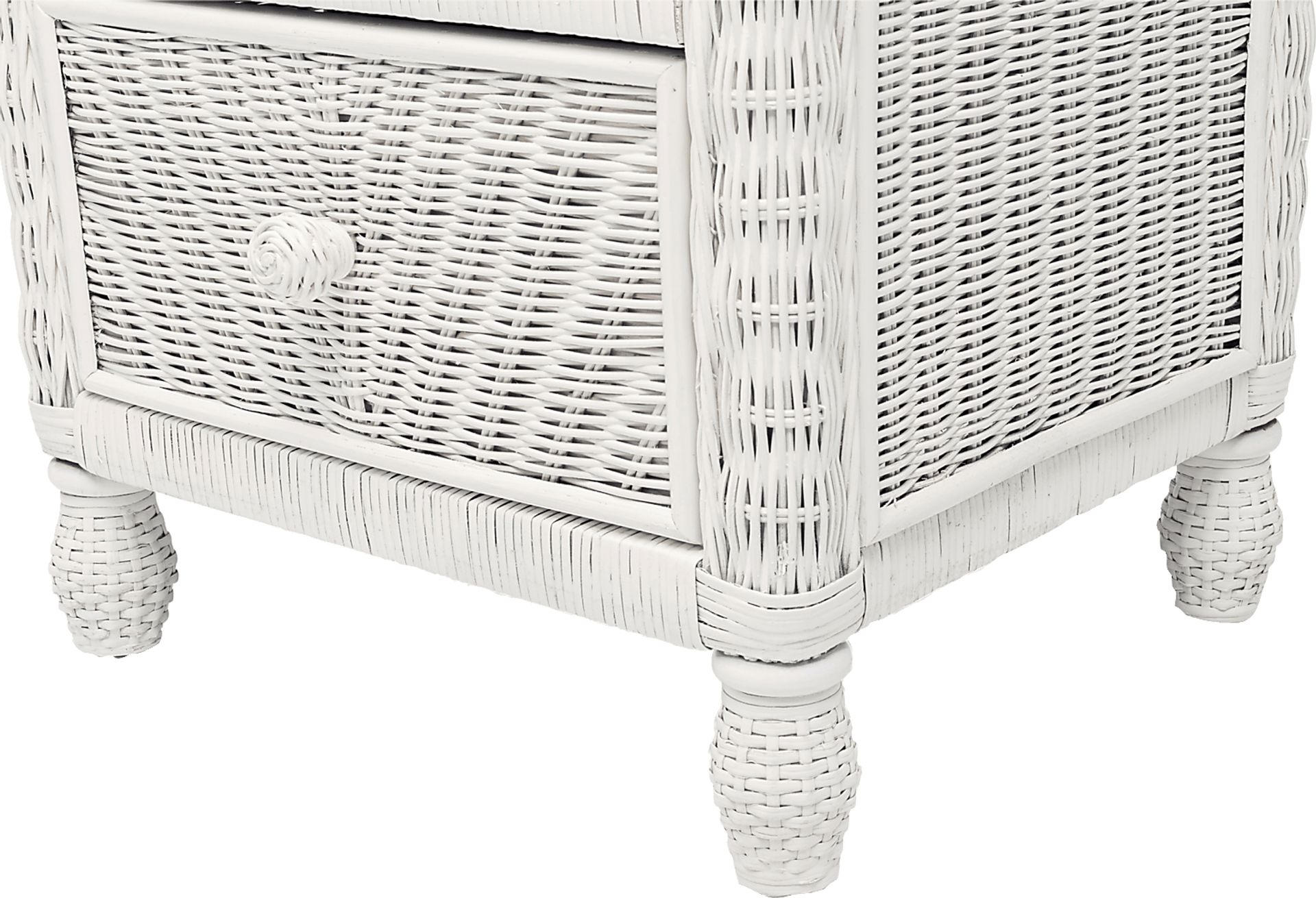 Erasto White Nightstand - Image 8